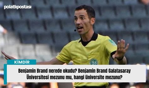 benjamin brand galatasaray üniversitesi